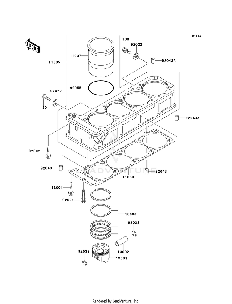 Cylinder/Piston(S) Schematic