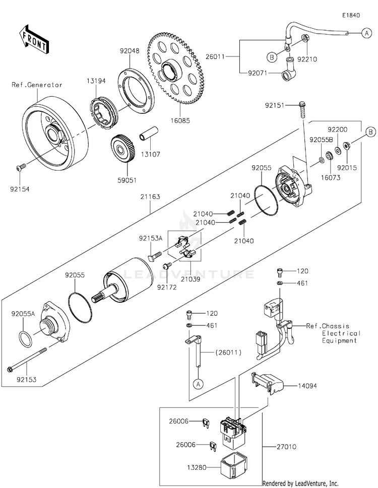 Starter Motor Schematic