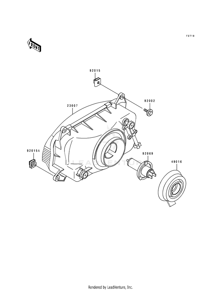 Head Lamp Schematic