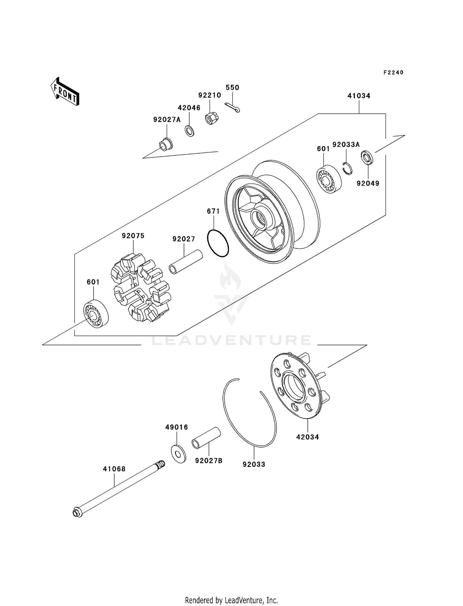 REAR WHEEL/CHAIN