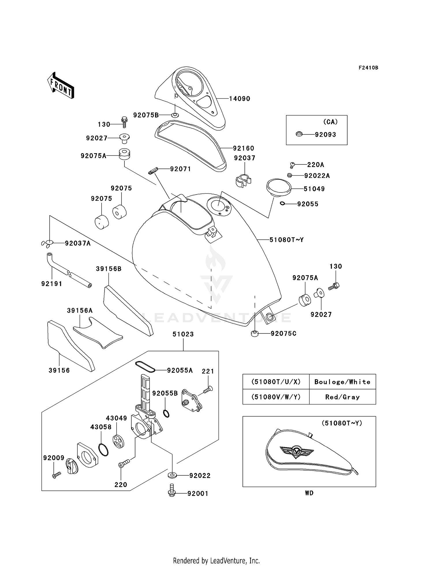 FUEL TANK (VN800-B3)