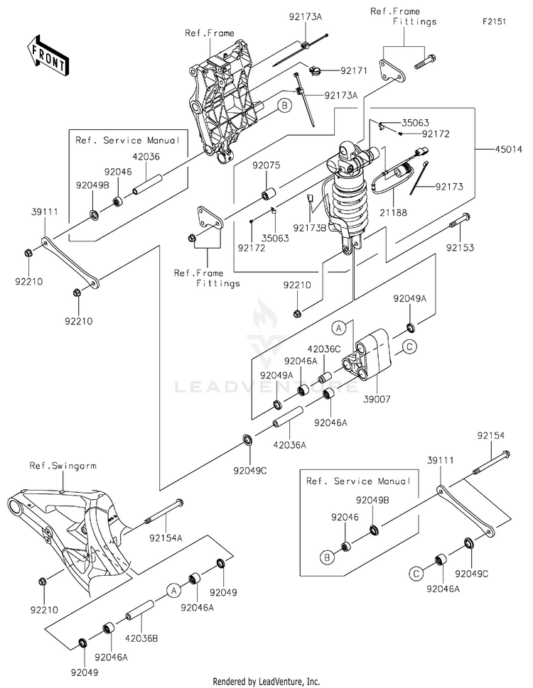 Suspension/Shock Absorber Schematic