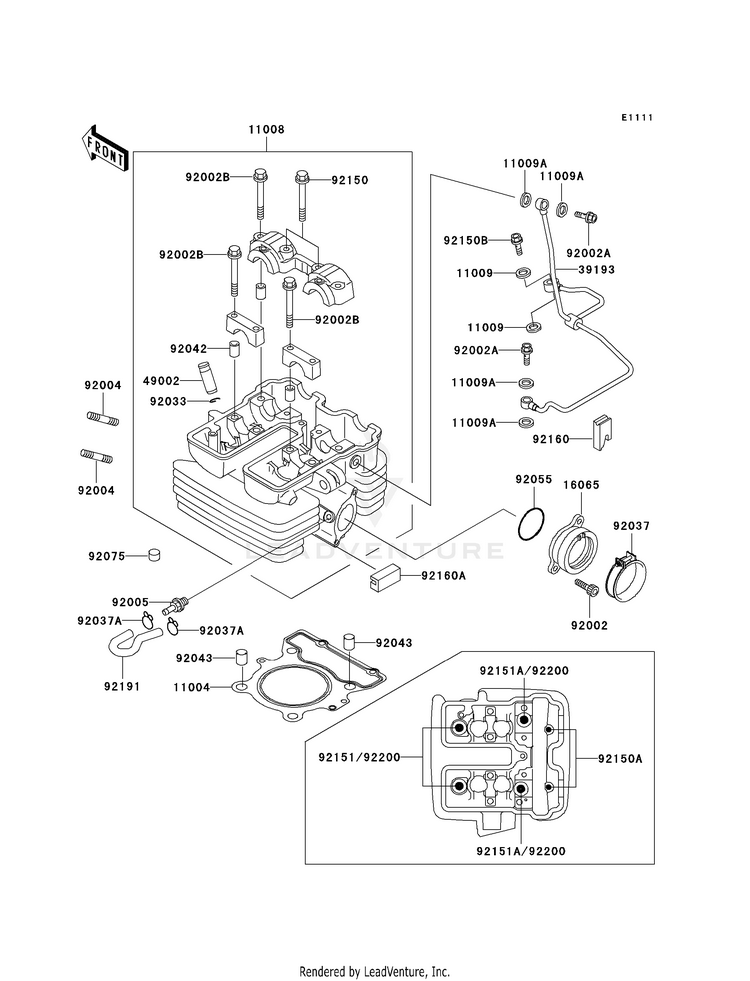 Cylinder Head Schematic