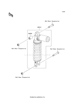 Shock Absorber(s) Schematic