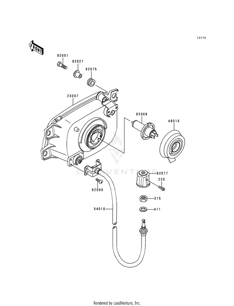 Headlight(S) Schematic