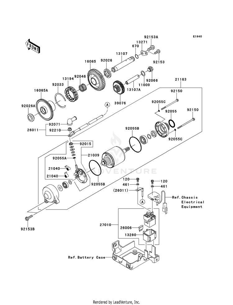Starter Motor Schematic