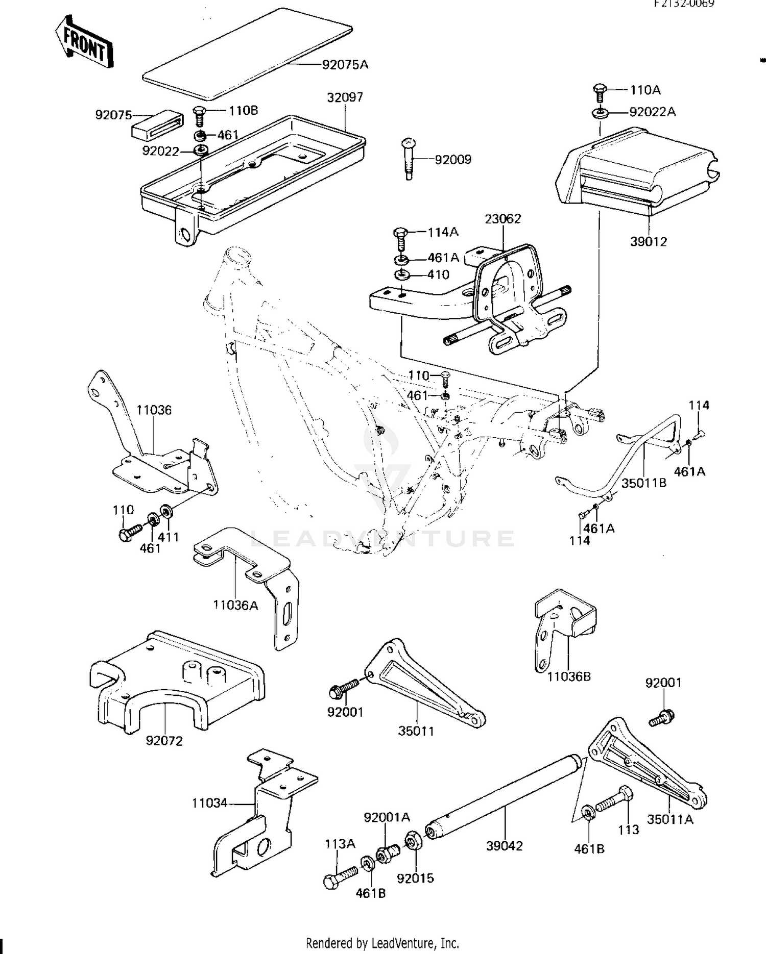 BATTERY CASE/ELECTRO BRACKET