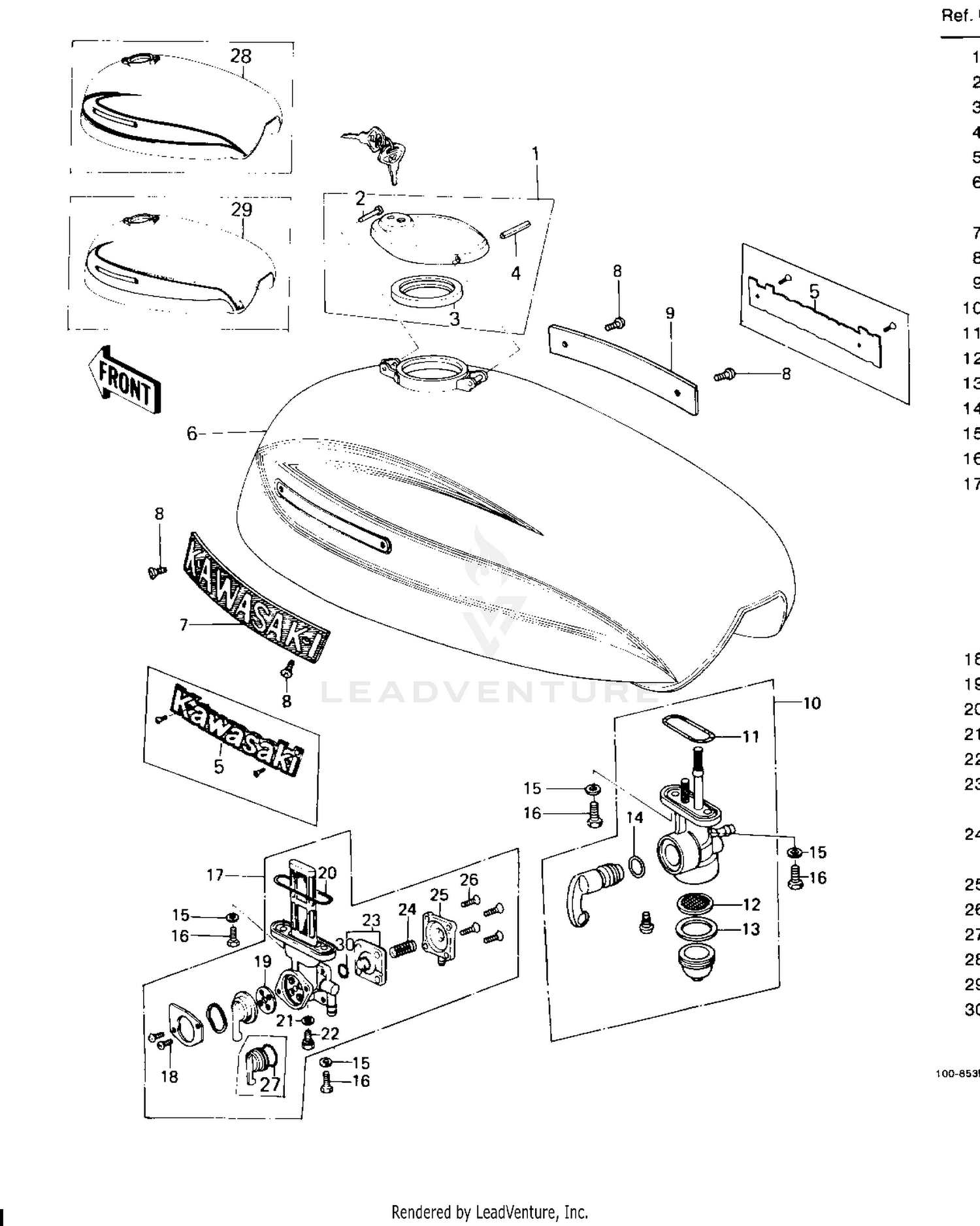 Assembly diagram