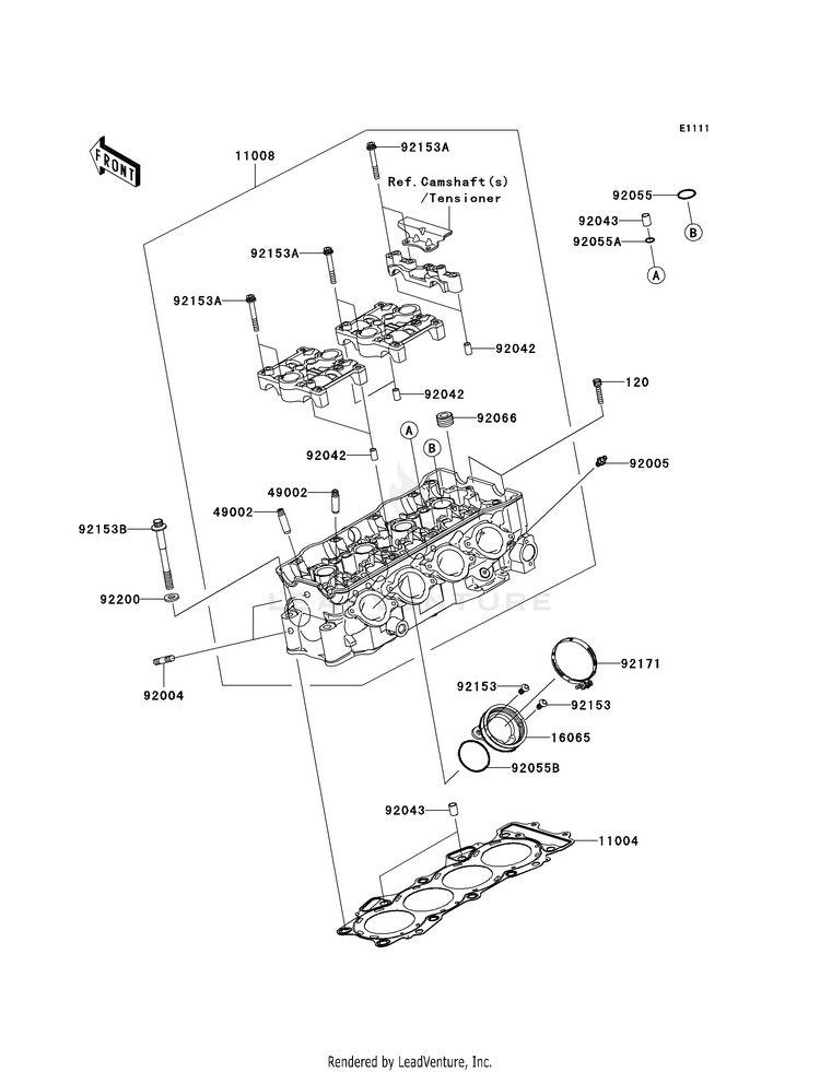 Cylinder Head Schematic
