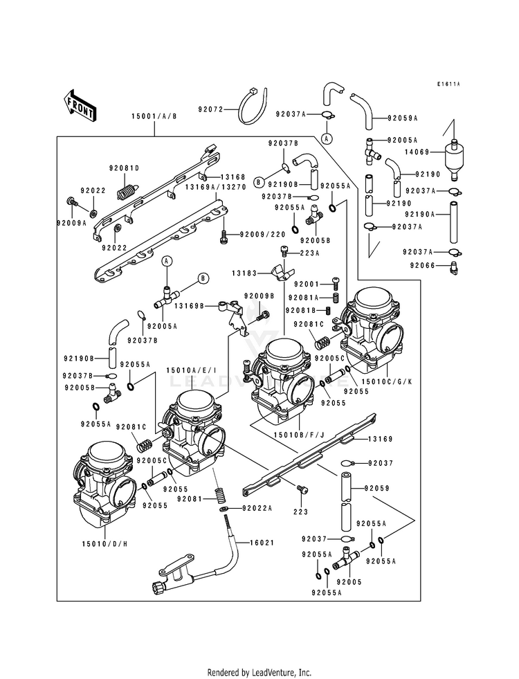 Carburetor (026548&Nami.) Schematic