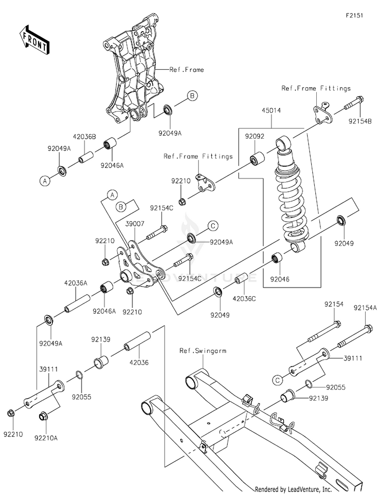 Suspension/Shock Absorber Schematic
