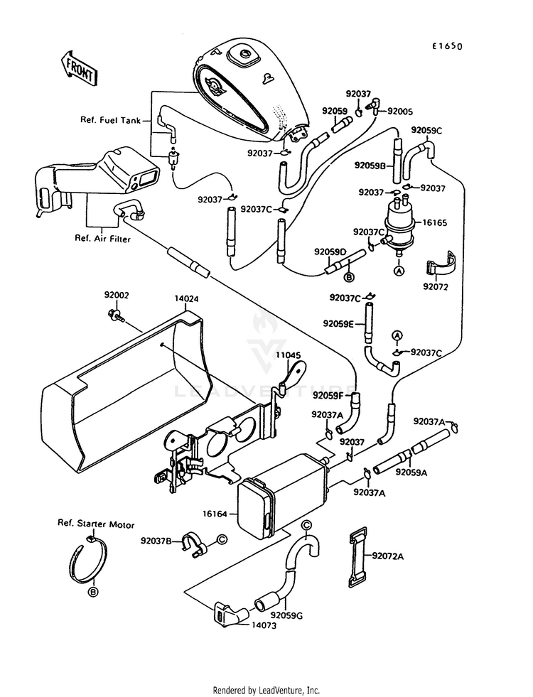 Fuel Evaporative System Schematic