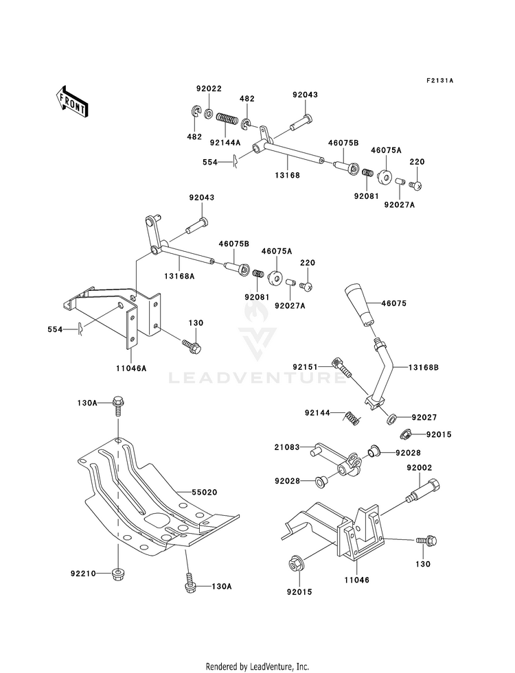 Frame Fittings (Lever) Schematic