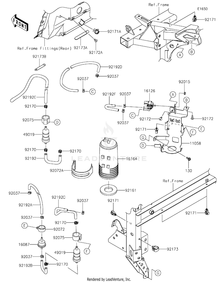Fuel Evaporative System(Ca) Schematic