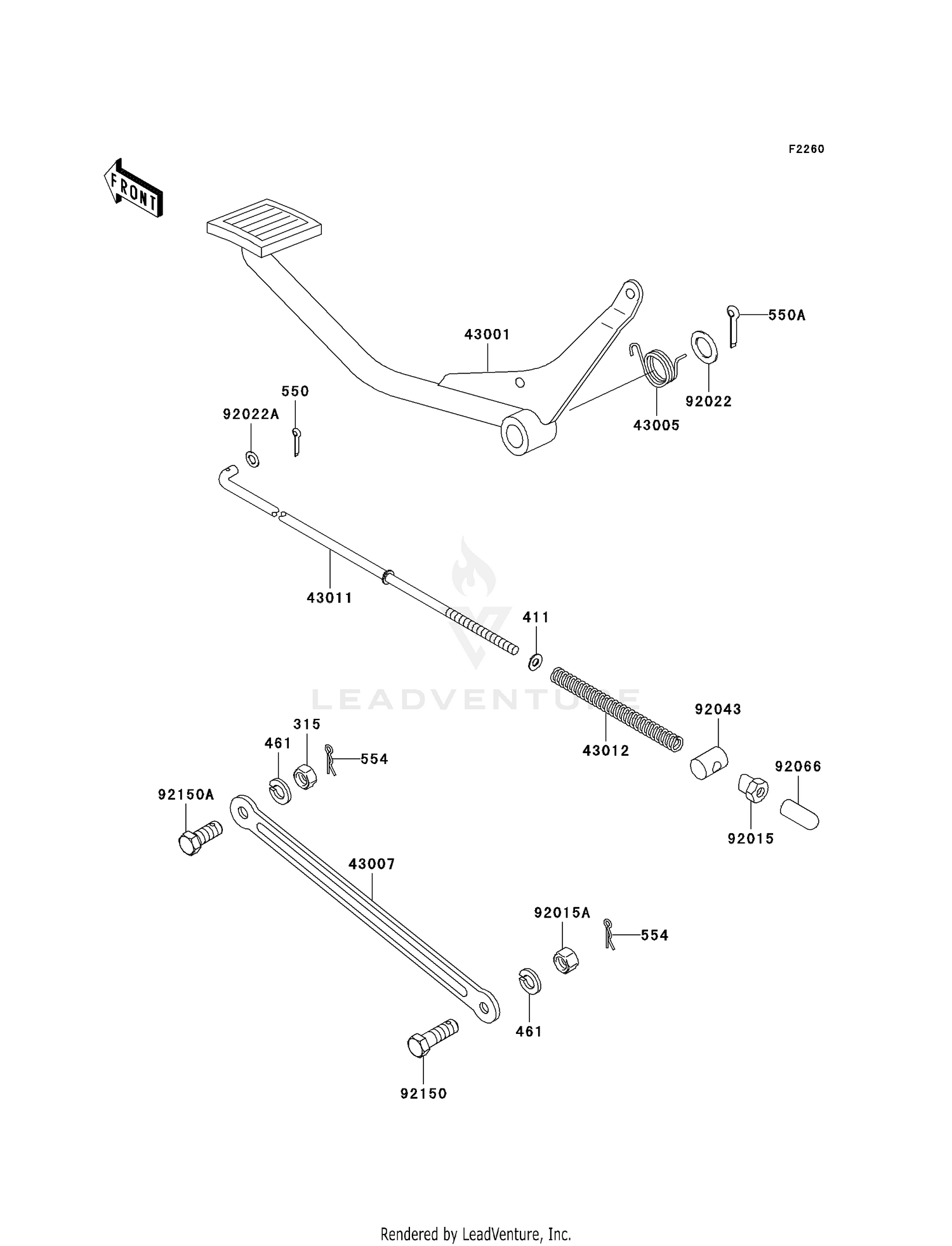 BRAKE PEDAL