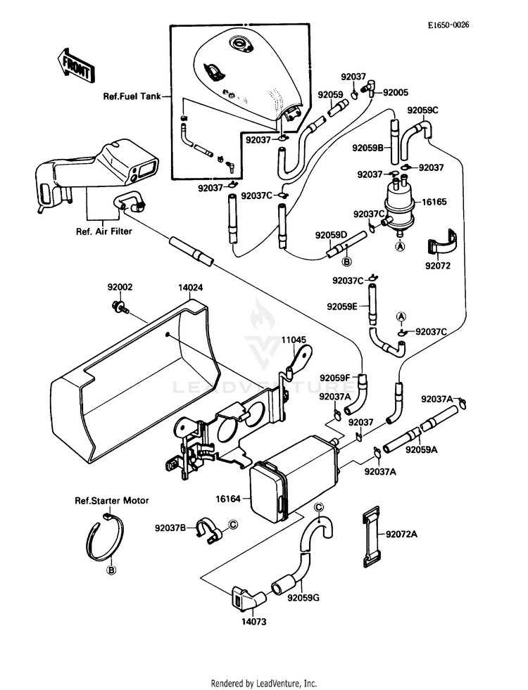 Fuel Evaporative System Schematic