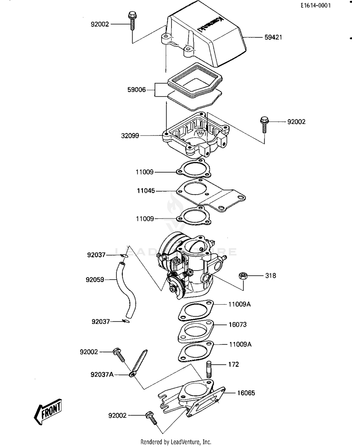 FLAME ARRESTER/CARBURETOR BRACKETS