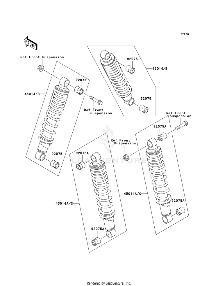 Shock Absorber(S) Schematic