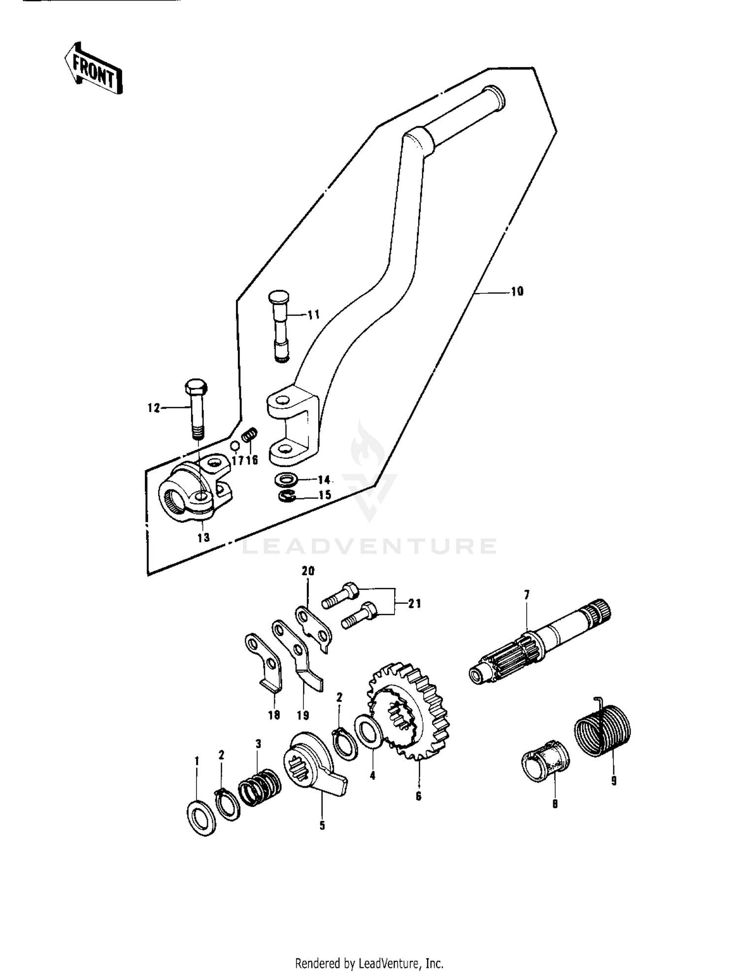 KICKSTARTER MECHANISM
