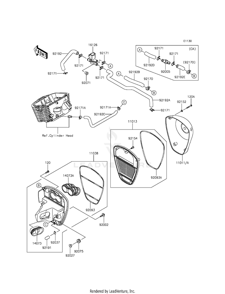 Air Cleaner Schematic