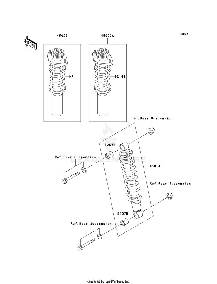 Shock Absorber(S) Schematic