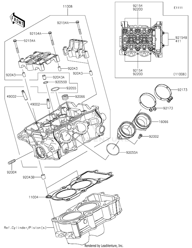 Cylinder Head Schematic