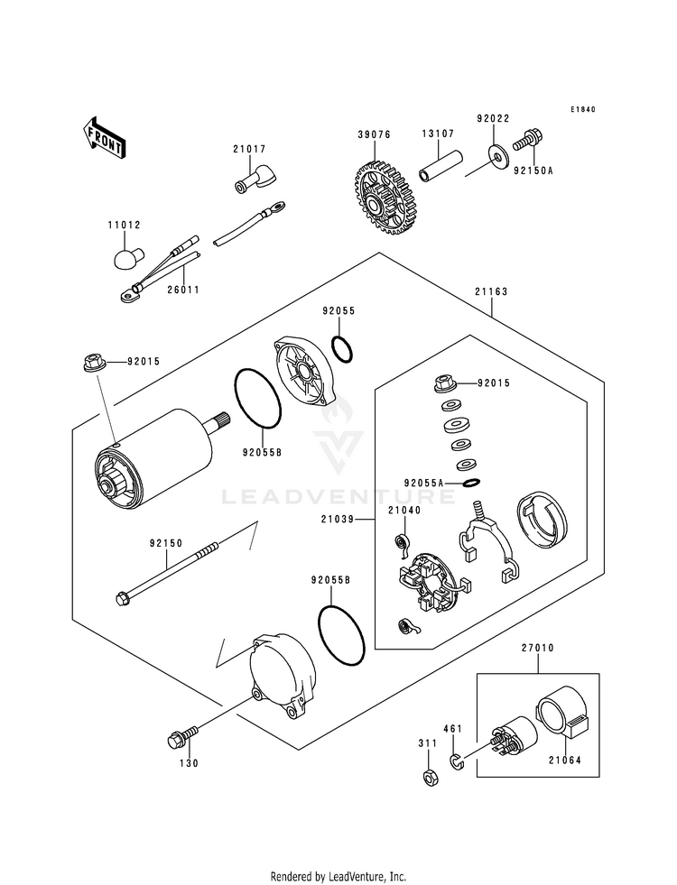 Starter Motor Schematic
