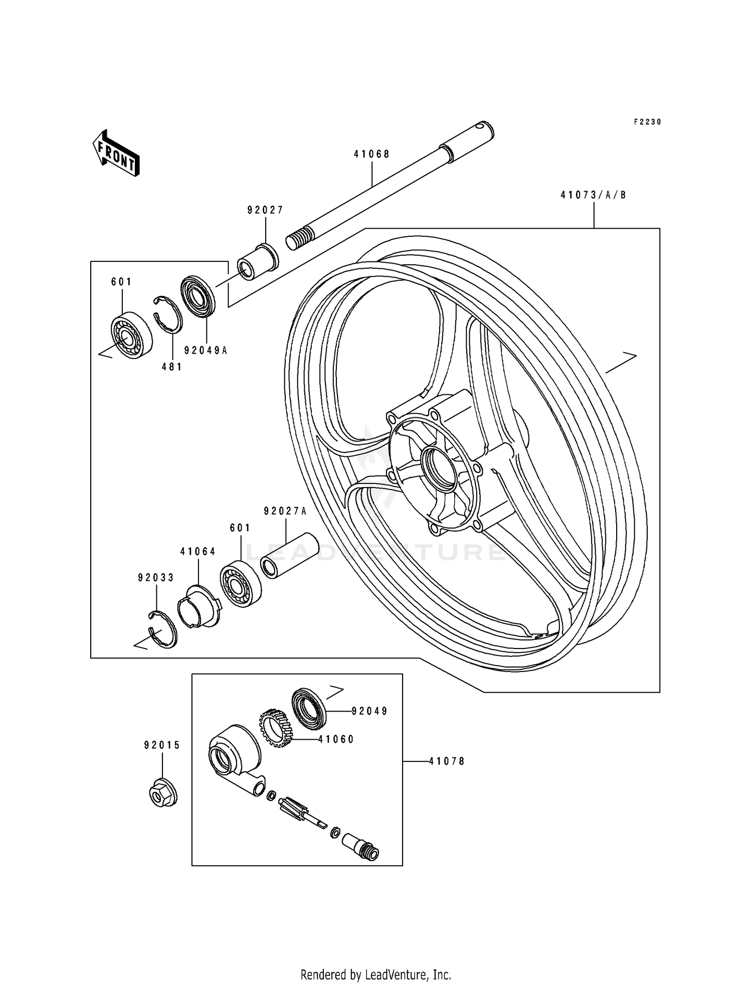 FRONT WHEEL