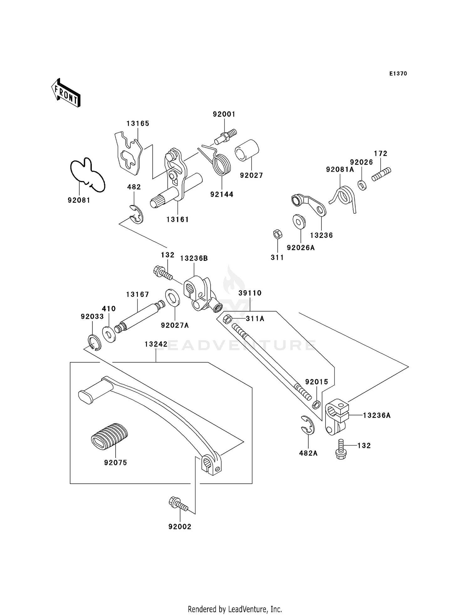 GEAR CHANGE MECHANISM