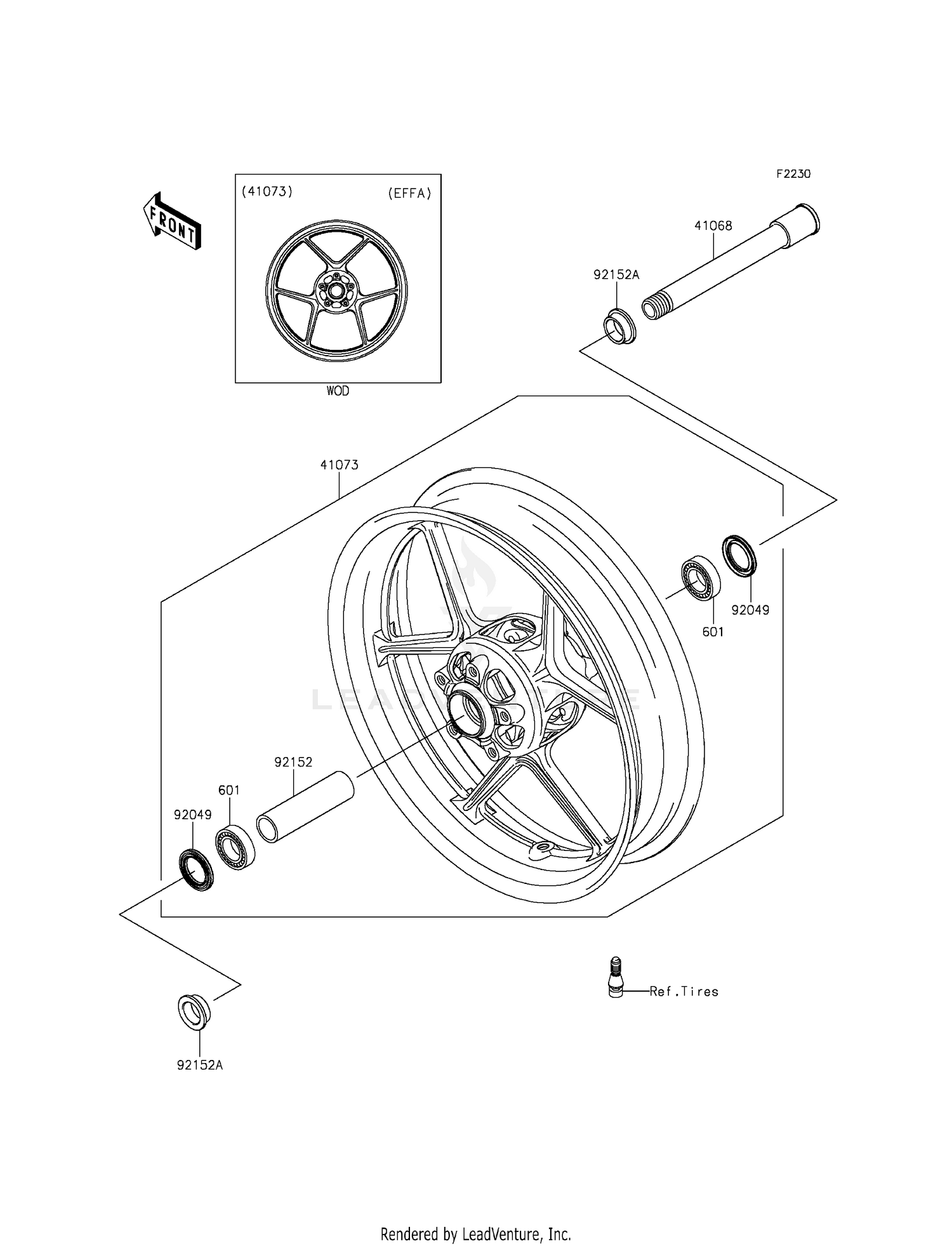 FRONT WHEEL