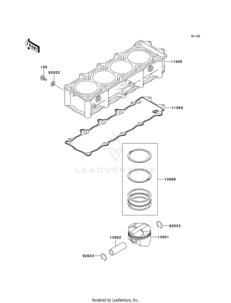 Cylinder/Piston(S) Schematic