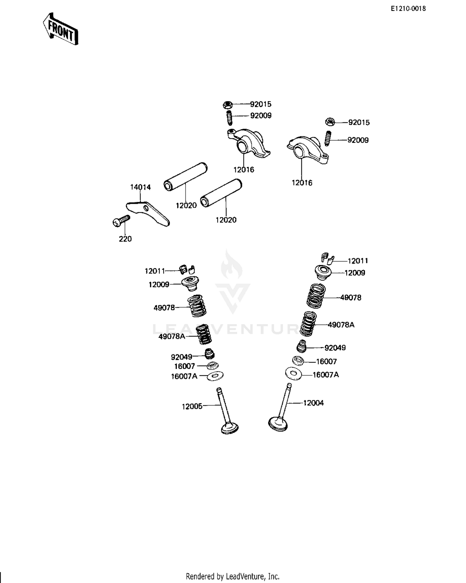 ROCKER ARMS/VALVES
