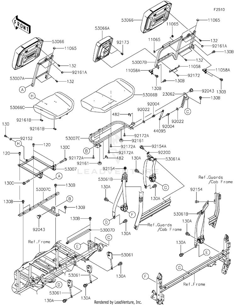 Seat(Rear) Schematic