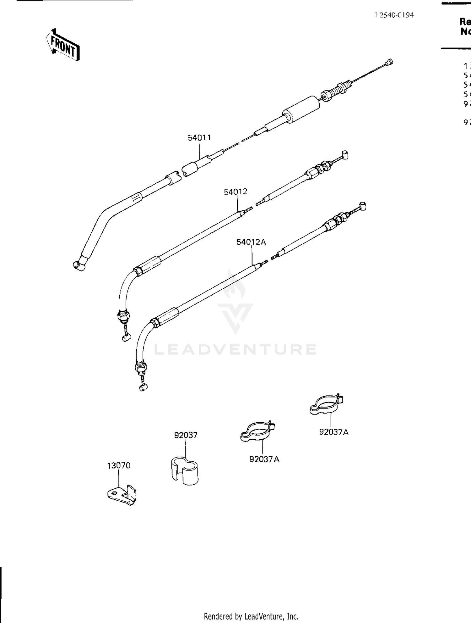 Assembly diagram