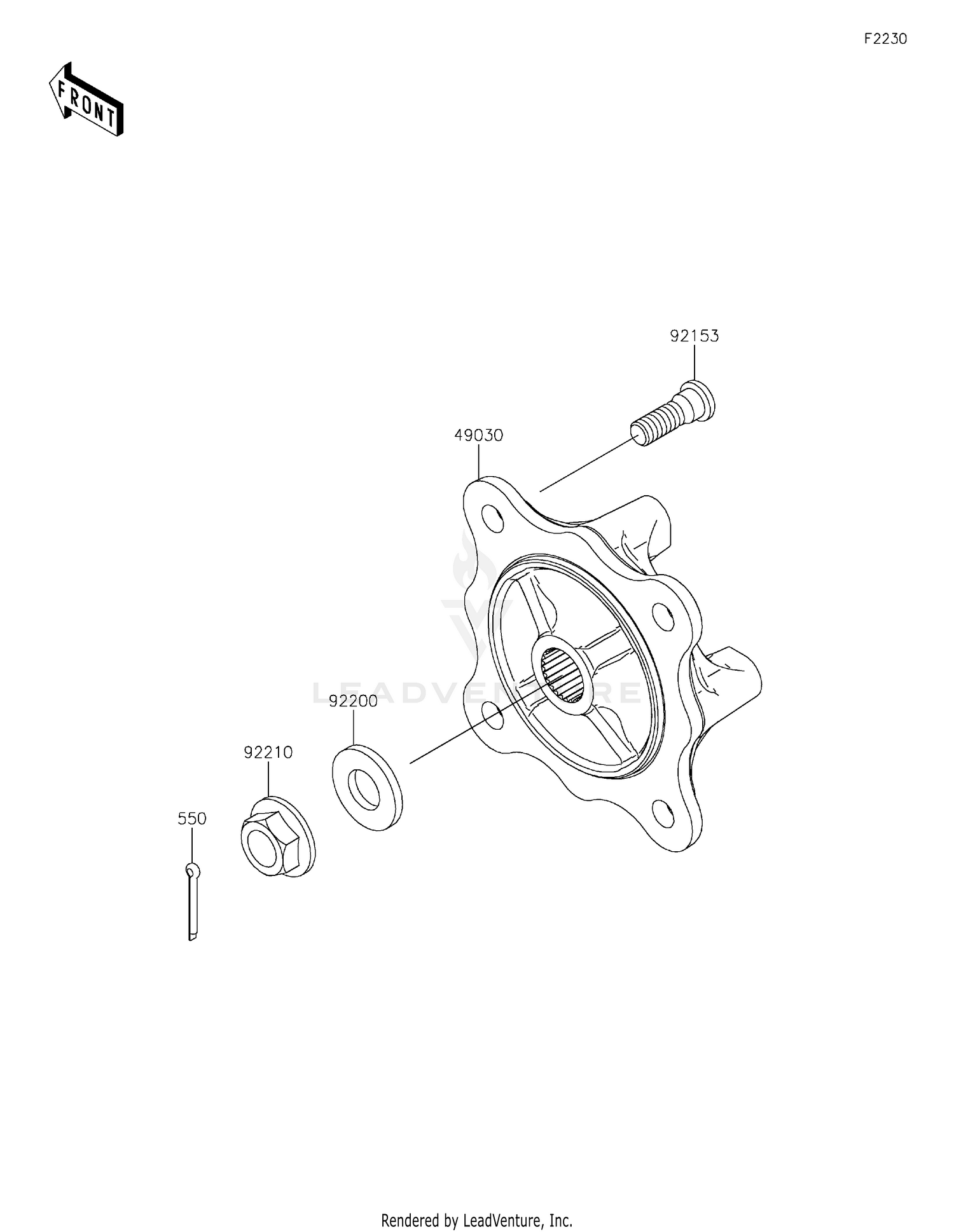 Front Hubs/Brakes