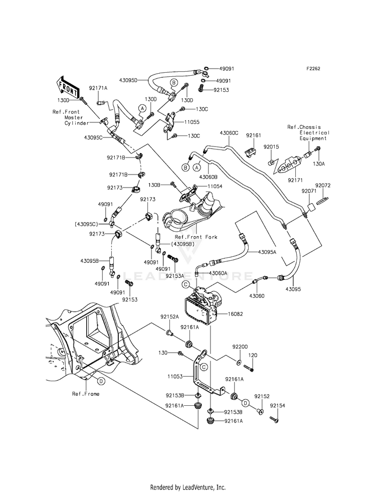 Brake Piping Schematic