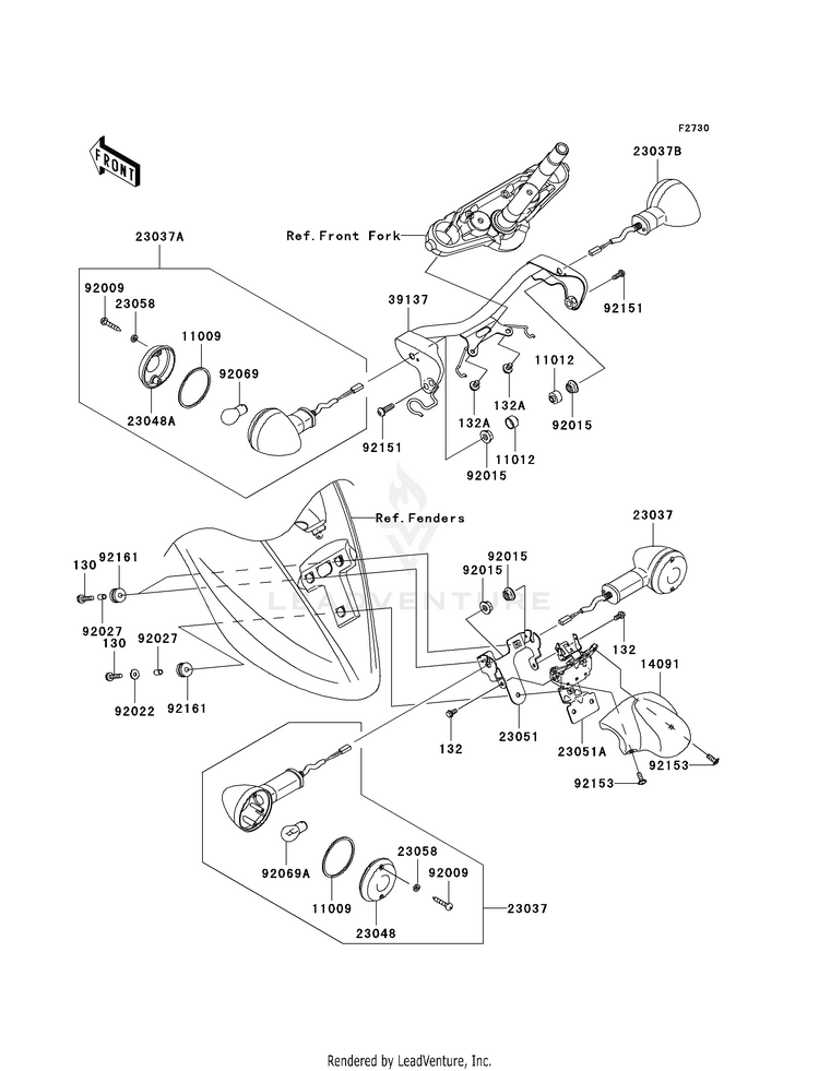 Turn Signals (-Jkavn2d1 7a011496) Schematic