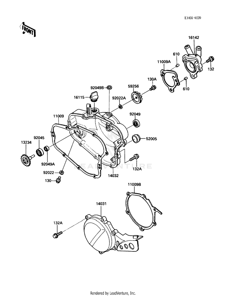 Engine Cover(S) Schematic