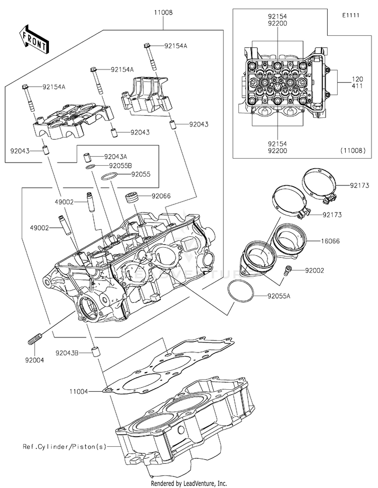 Cylinder Head Schematic