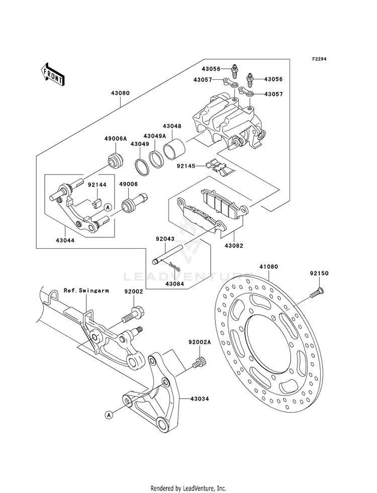 Rear Brake Schematic