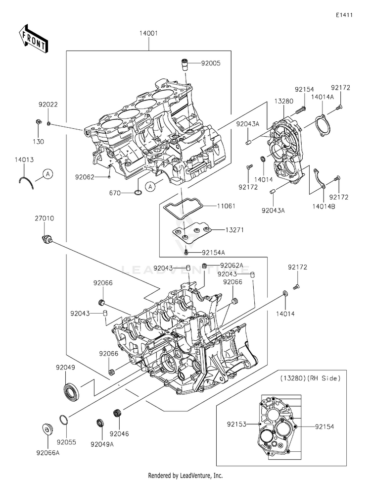 Crankcase Schematic