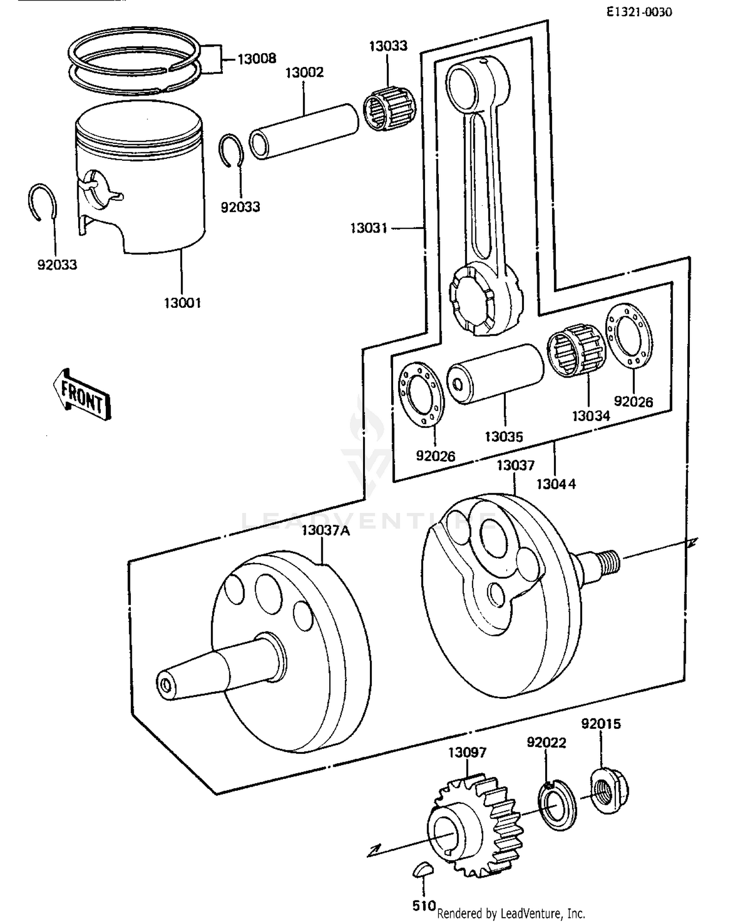 CRANKSHAFT/PISTON