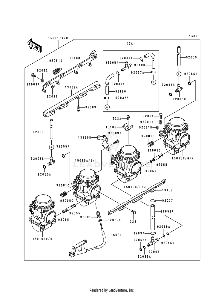 Carburetor (&Nami.026547) Schematic