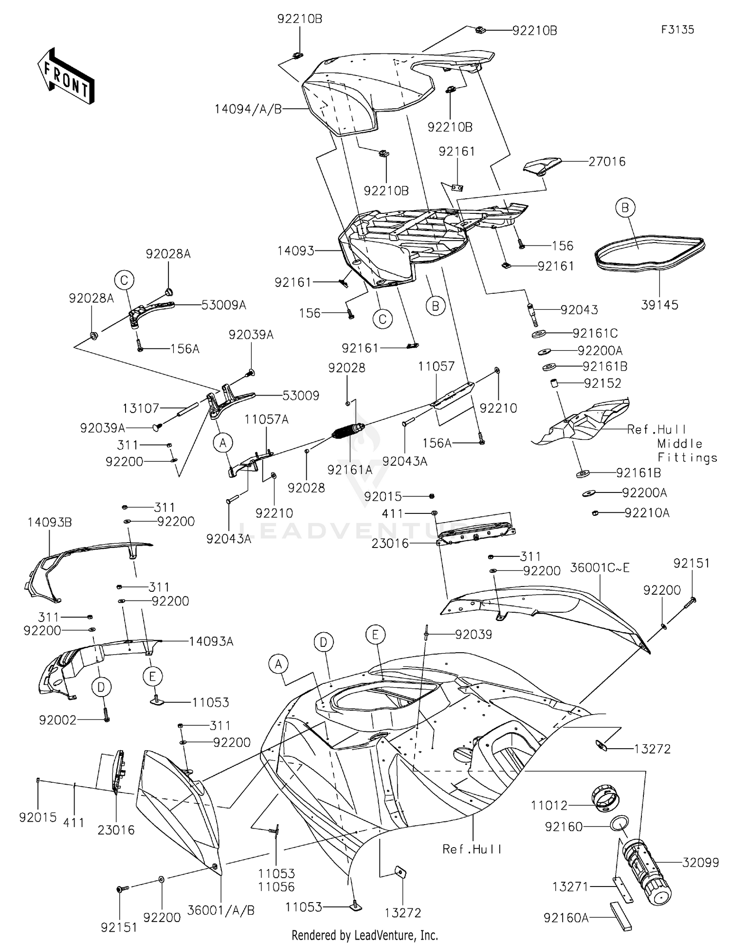 Hull Front Fittings 2