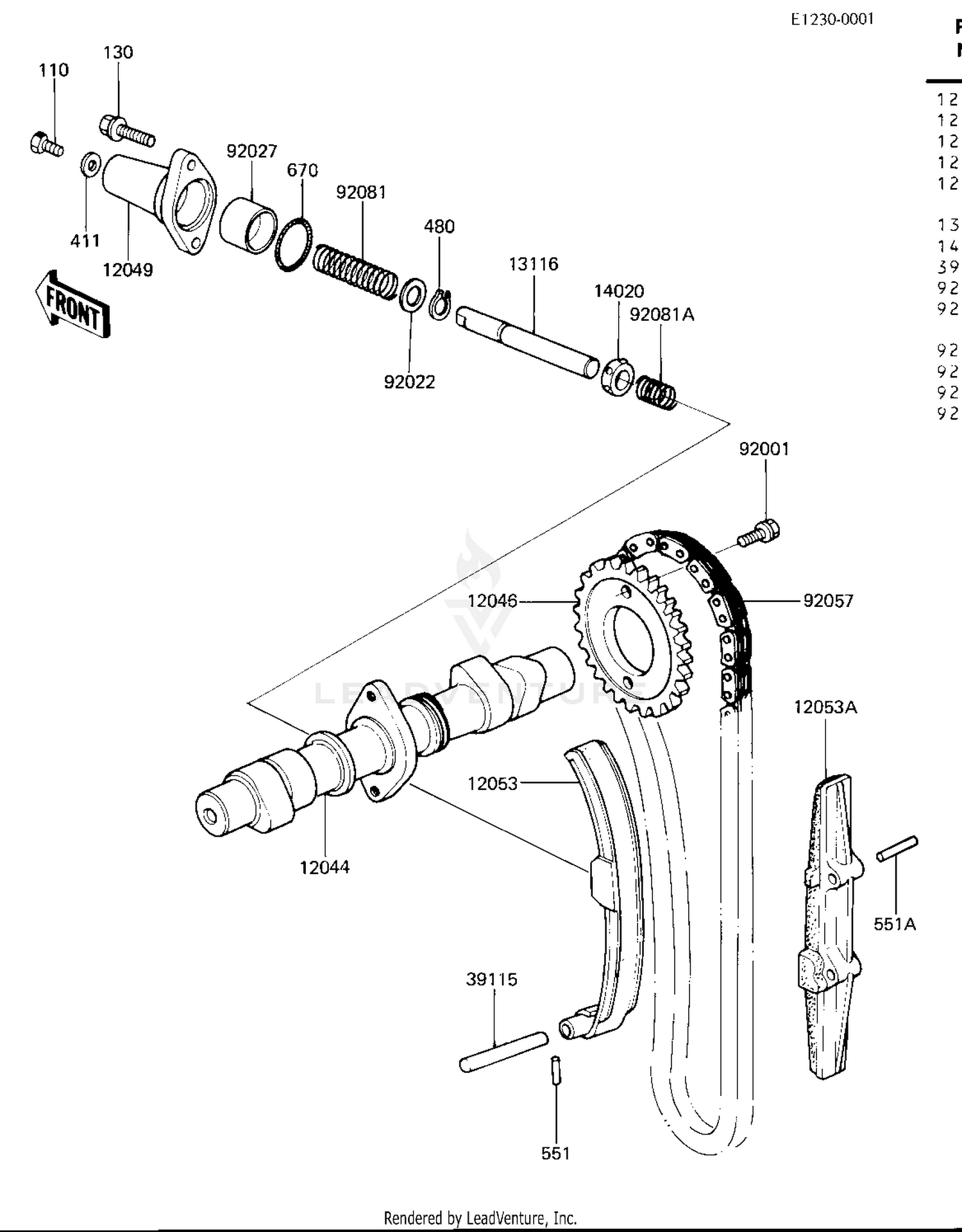 Assembly diagram