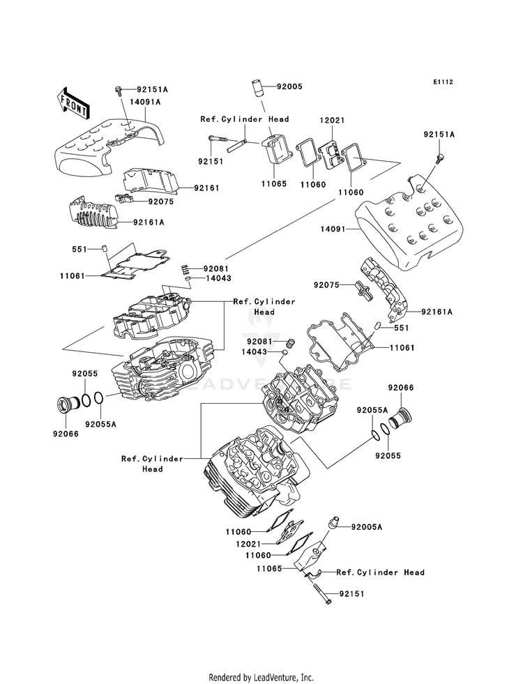 Cylinder Head Cover Schematic