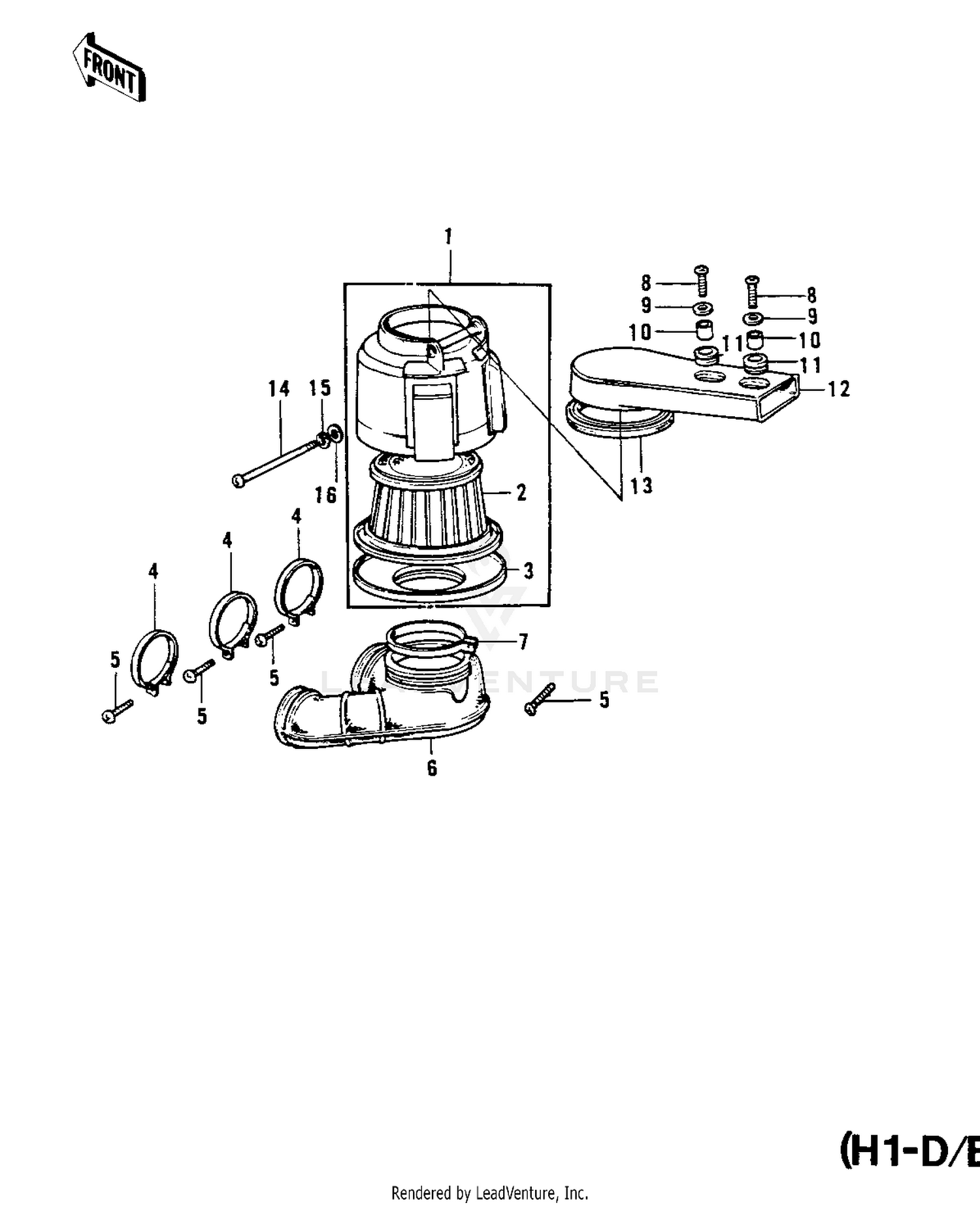AIR CLEANER (H1-D/E/F)