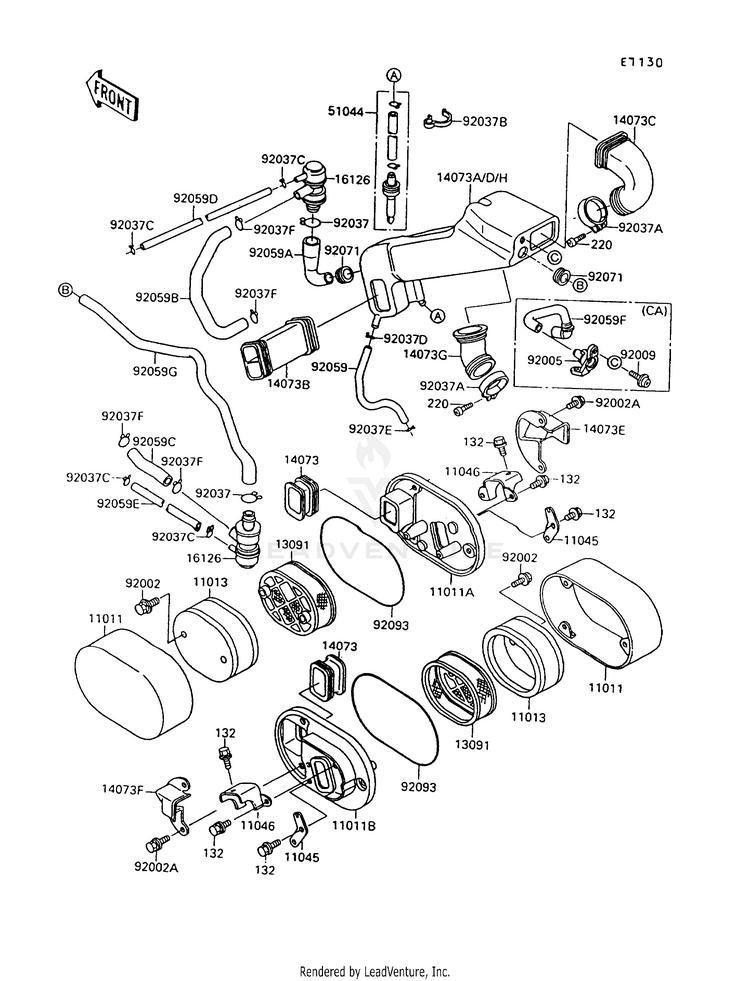 Air Cleaner Schematic