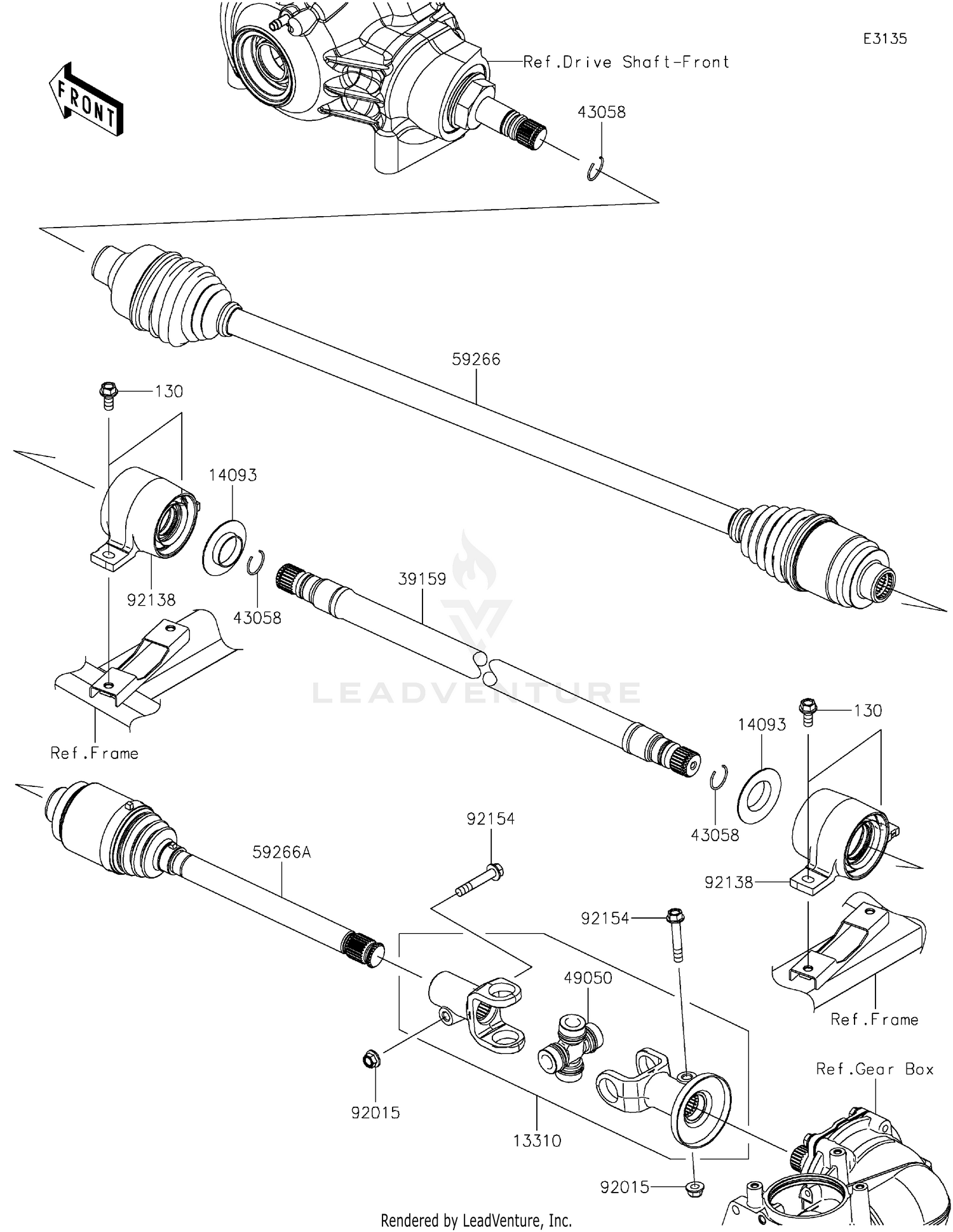 Drive Shaft-Propeller