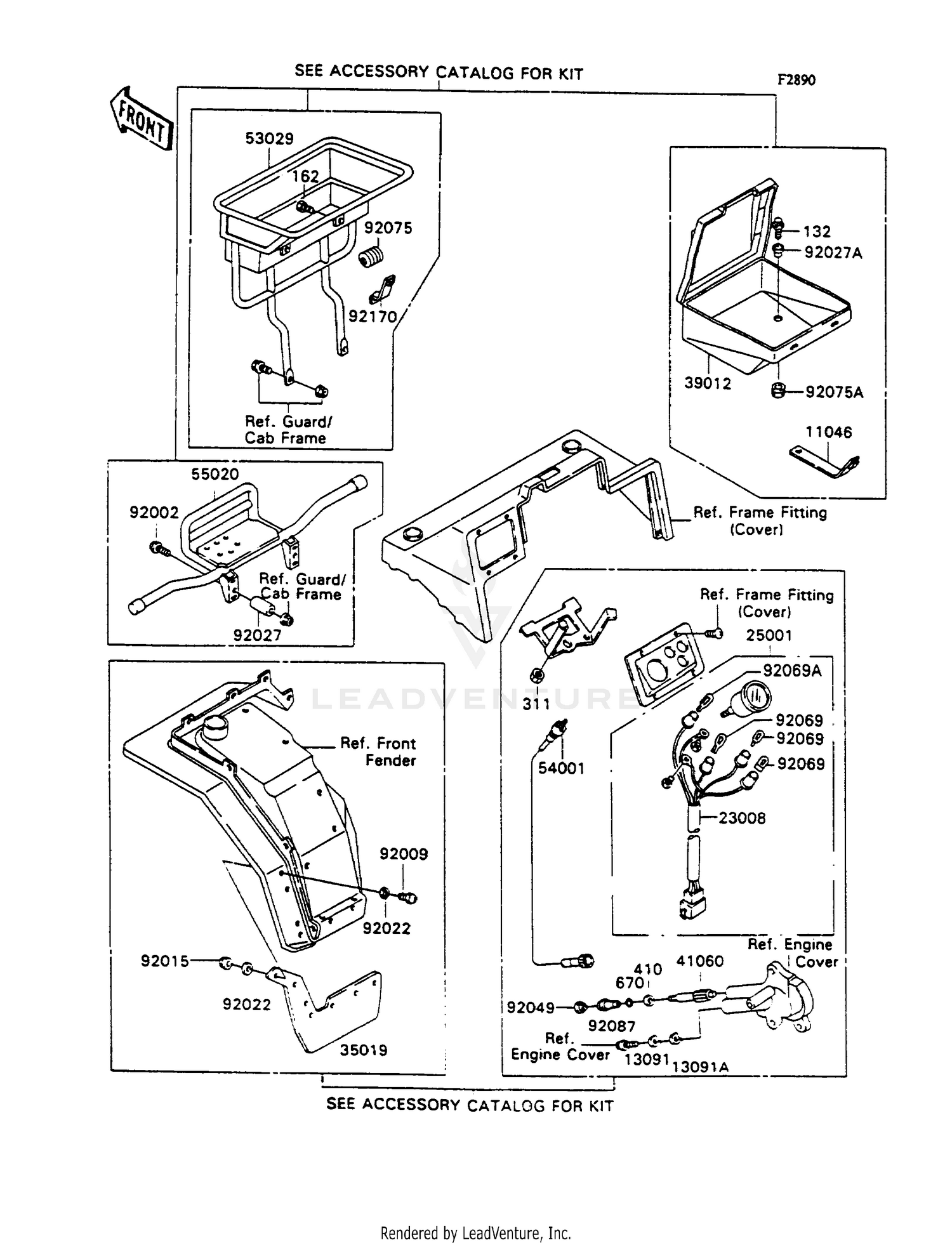 OPTIONAL PARTS (FRONT)